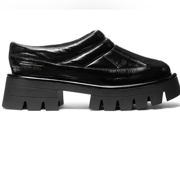 Michael Kors Barton Crackle Patent Slip-On — Black — Size U.S. 8.5 (NOT OUTLET) - Picture 6 of 16